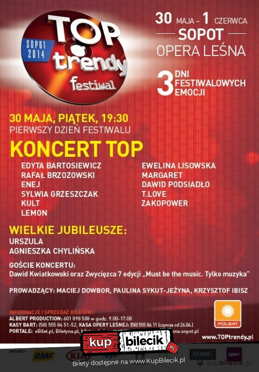 TopTrendy2013 - Koncert TOP