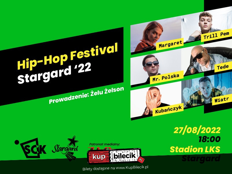 Plakat Hip-Hop Festival Stargard '22 85600