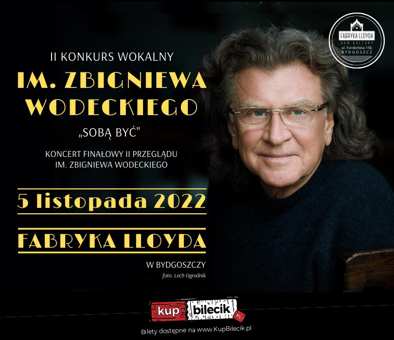 Plakat Koncert finałowy II Konkursu Wokalnego im. Zbigniewa Wodeckiego 100517