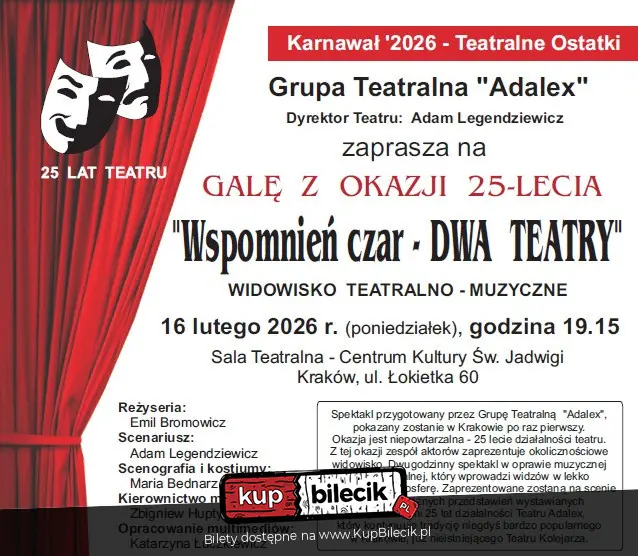 Wspomnie� czar - DWA TEATRY