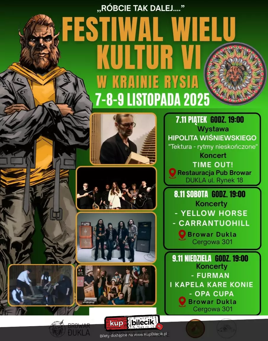 Festiwal Wielu Kultur VI. Edycja w Krainie Rysia