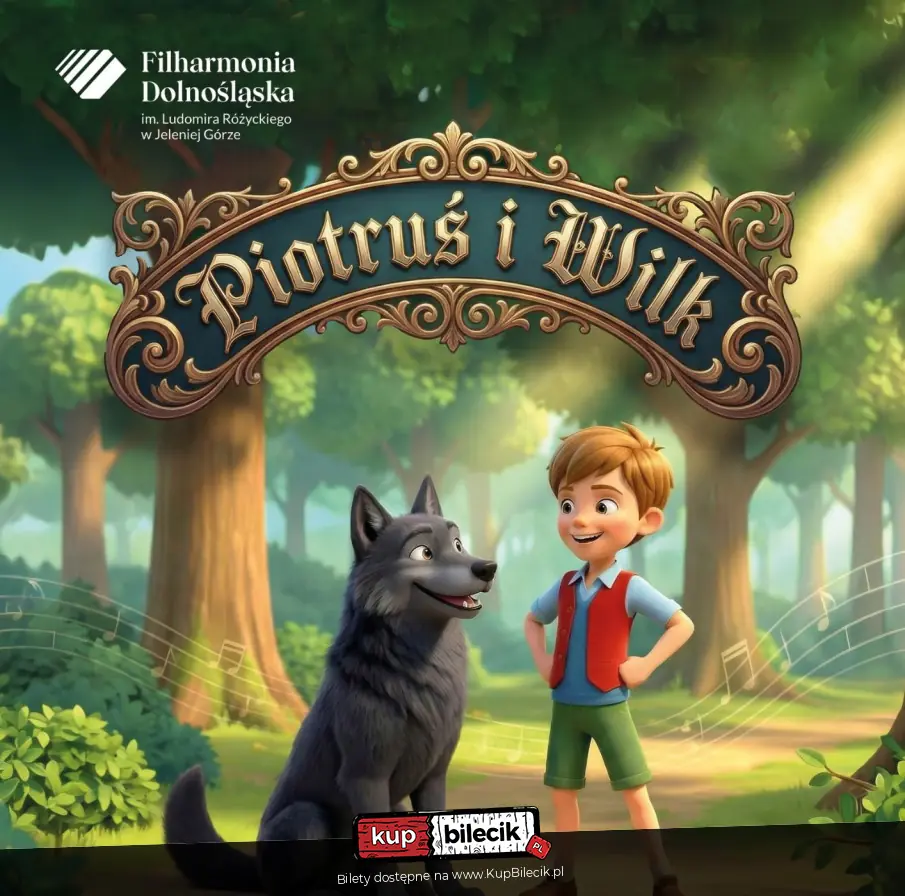 "Piotruś i wilk" z cyklu Filharmonia u Gryphiusa