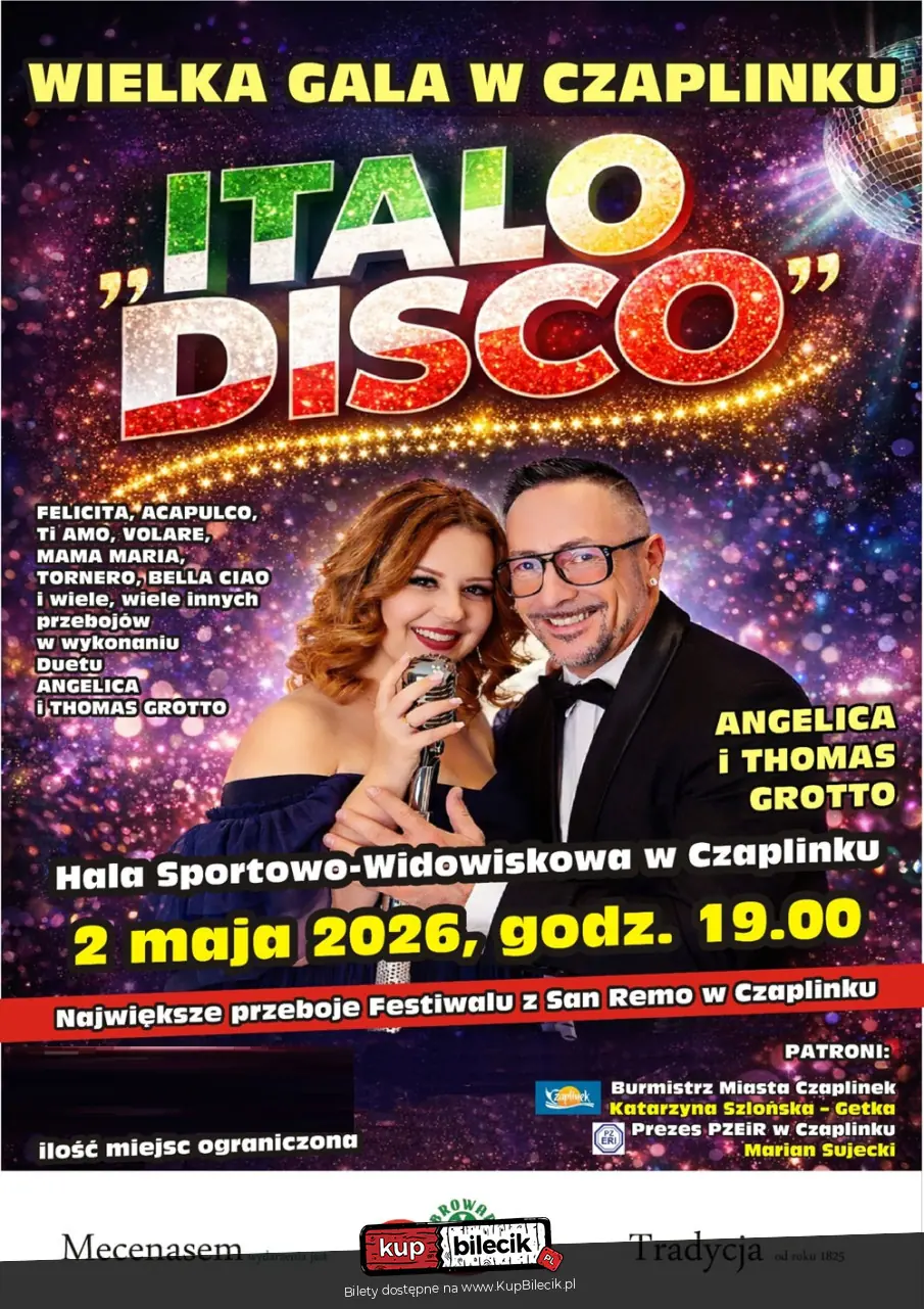 Przeboje Festiwalu San Remo w Czaplinku