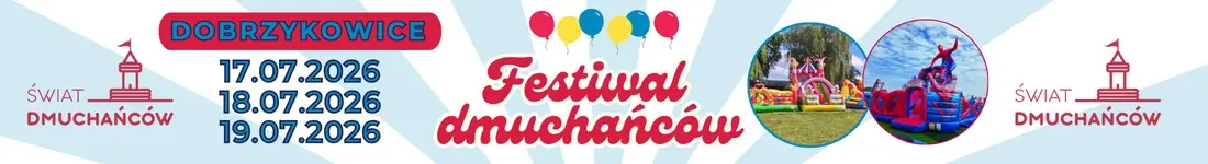 Festiwal dmuchańców w Dobrzykowicach