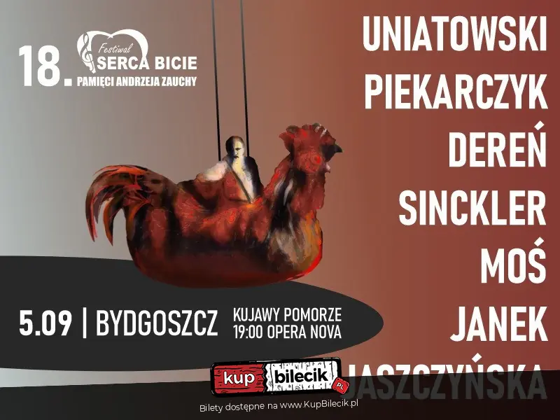 18. Festiwal "Serca Bicie" Pamięci Andrzeja Zauchy