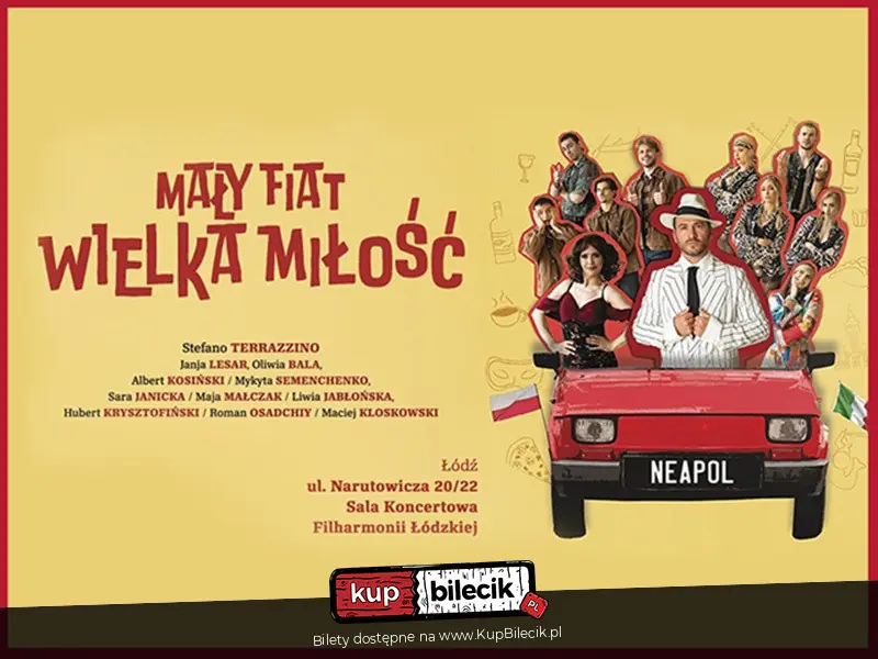 Mały Fiat Wielka Miłość - widowisko muzyczno-taneczne