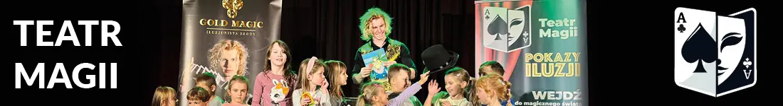 Magiczna Walizeczka pełna czarów i śmiechu! Rodzinny pokaz iluzji Złotego to interaktywna przygoda.