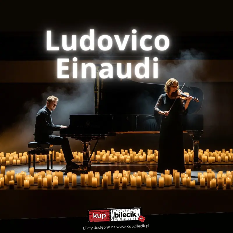 Ludovico Einaudi - Muzyka Filmowa: Skrzypce i Fortepian Przy Świecach