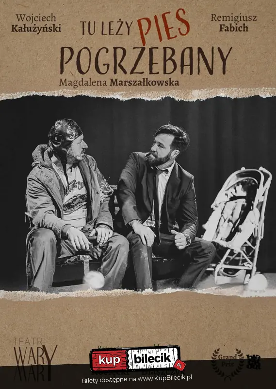 Tu ley pies pogrzebany