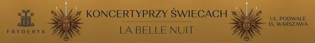 Koncert przy świecach - La belle nuit