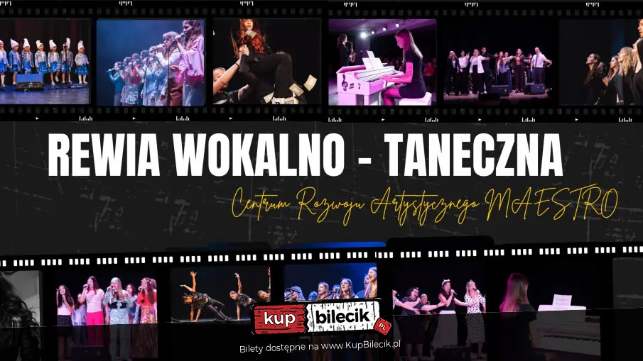 Występ półroczny wokalistów i tancerzy Centrum Rozwoju Artystycznego MAESTRO