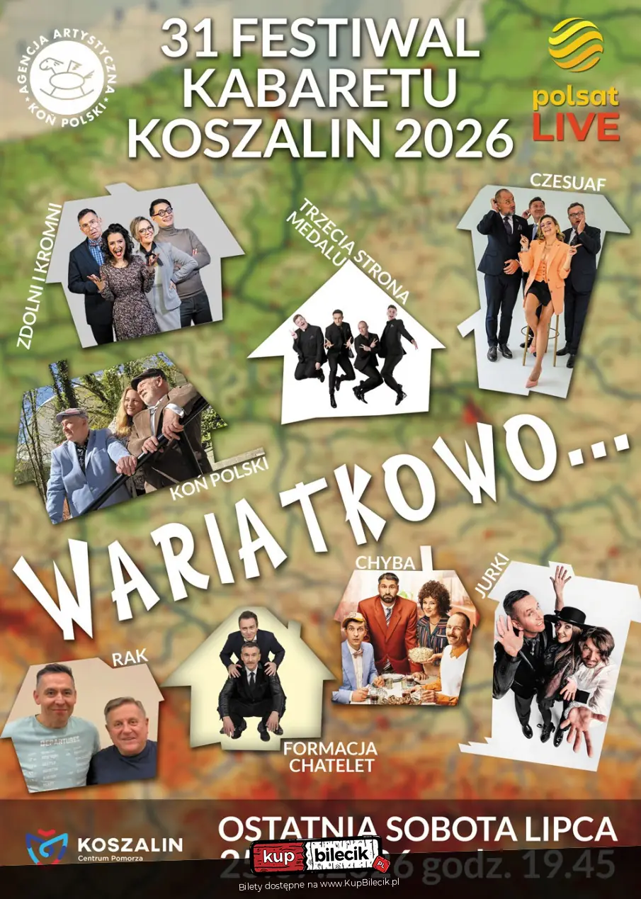 Festiwal Kabaretu Koszalin 2026 "Wariatkowo"
