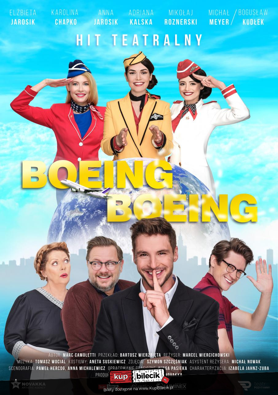 Plakat Boeing Boeing 55718