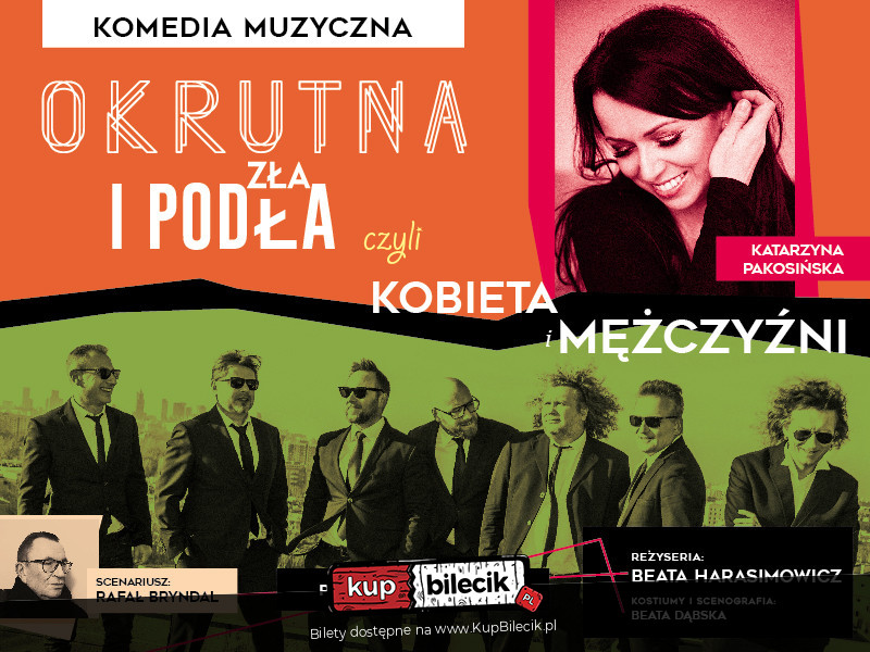 Plakat Katarzyna Pakosińska i Poparzeni Kawą Trzy 109140