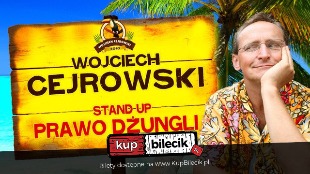 Plakat Wojciech Cejrowski Stand-up comedy 156245