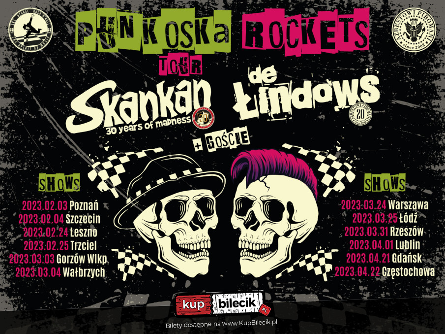 Plakat PunkoSka Rockets Tour 2023 132252