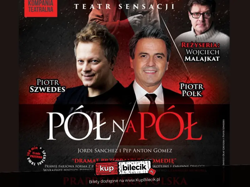 Czarna komedia w gwiazdorskiej obsadzie. Reżyser Wojciech Malajkat.