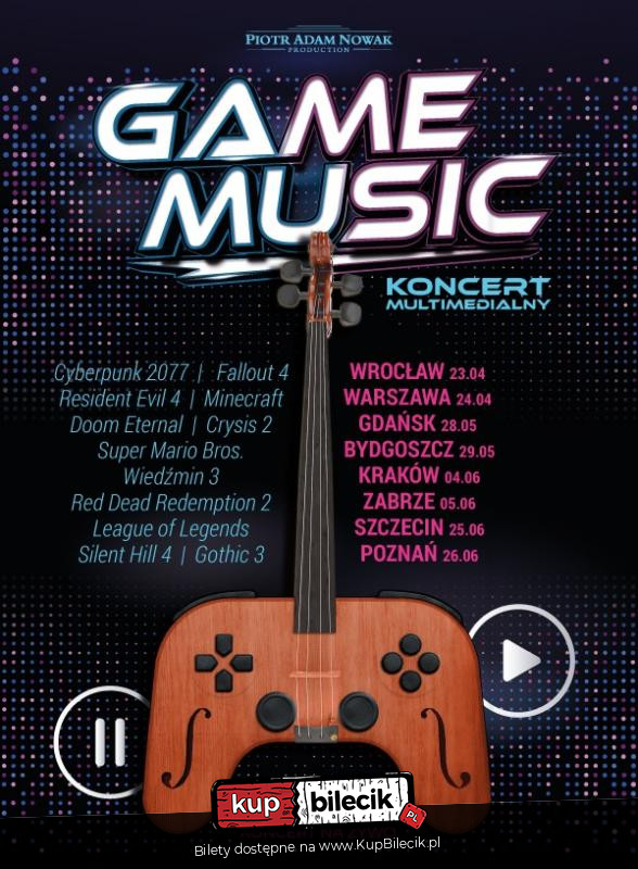 Plakat Game Music 75707