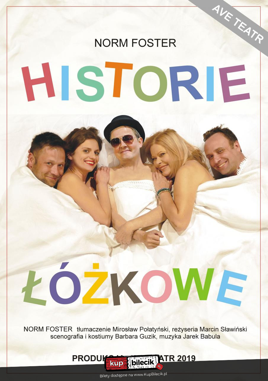 Plakat Historie łóżkowe - Ave Teatr 115186