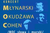 Plakat MOC słowa i muzyki – Młynarski, Okudżawa, Cohen 90687