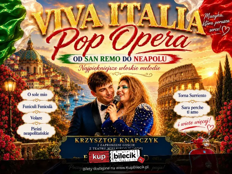 Viva Italia Pop Opera - Najpiękniejsze włoskie melodie