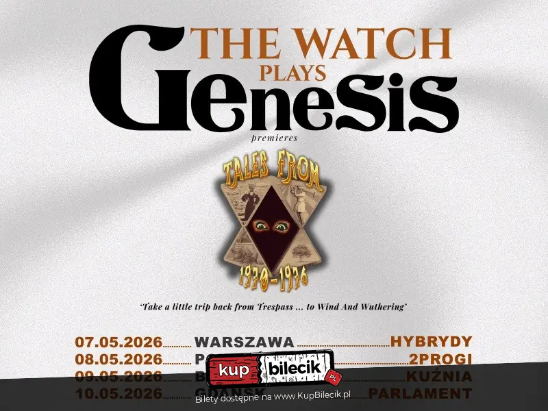The Watch plays Genesis ,,Tales from 1970-1976"