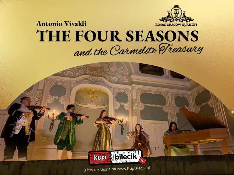 Zwiedzanie Skarbca Klasztoru Karmelitów i koncert "Cztery Pory Roku" A. Vivaldiego