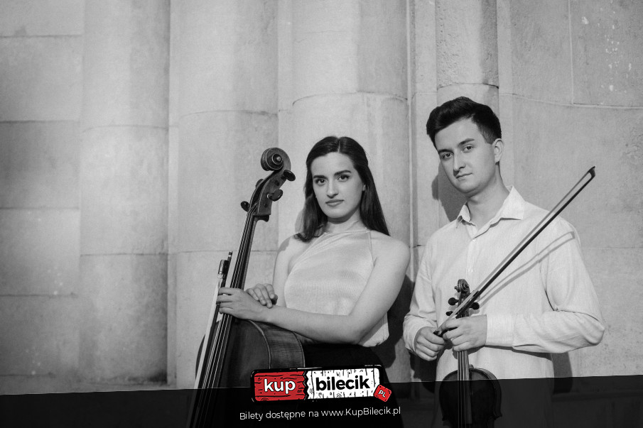 Plakat Na skrzypce i wiolonczelę | Julianna Vinci i Bartłomiej Fraś 63364