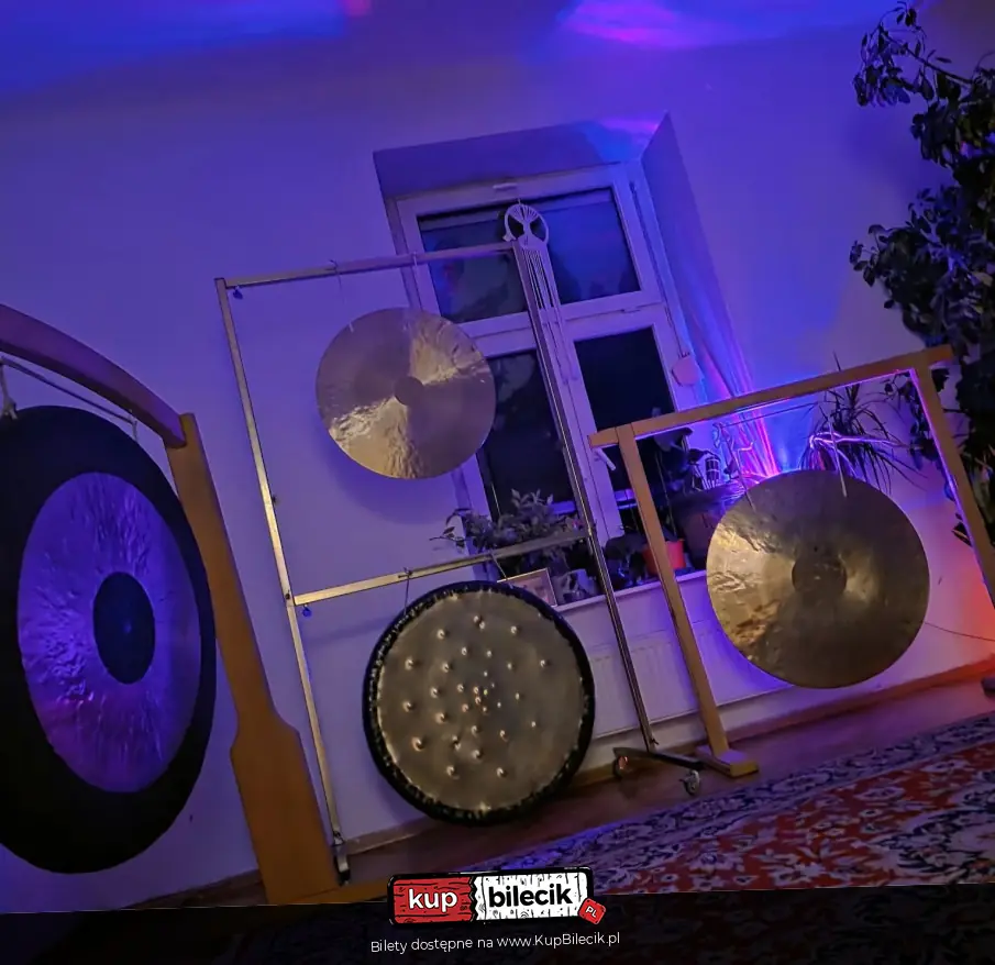 Noc Gongów - Całonocna kąpiel w dźwięku Doświadcz Magii Dźwięku i Głębokiej Transformacji