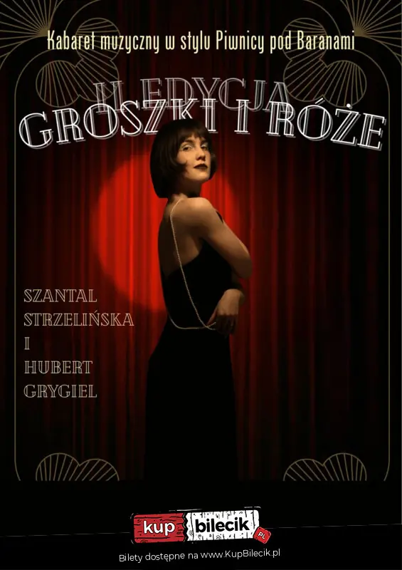 Kabaret muzyczny Szantal Strzelińskiej, akomp. Hubert Grygiel