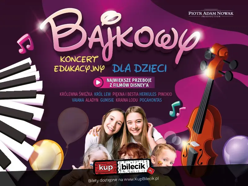 Koncert edukacyjny dla dzieci