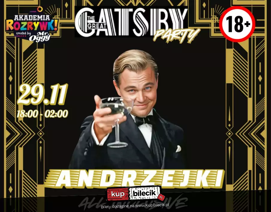 Andrzejki all inclusive w stylu Wielki Gatsby