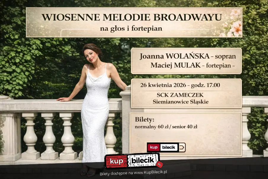 Wiosenne Melodie Broadwayu - na głos i fortepian