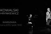 Zapraszamy na koncert "Kowalski - Hrynkiewicz" w Warszawie!