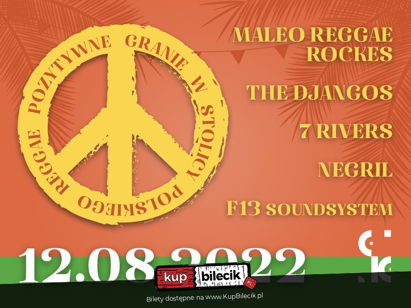 Plakat Pozytywne Granie w Stolicy Polskiego Reggae 80304