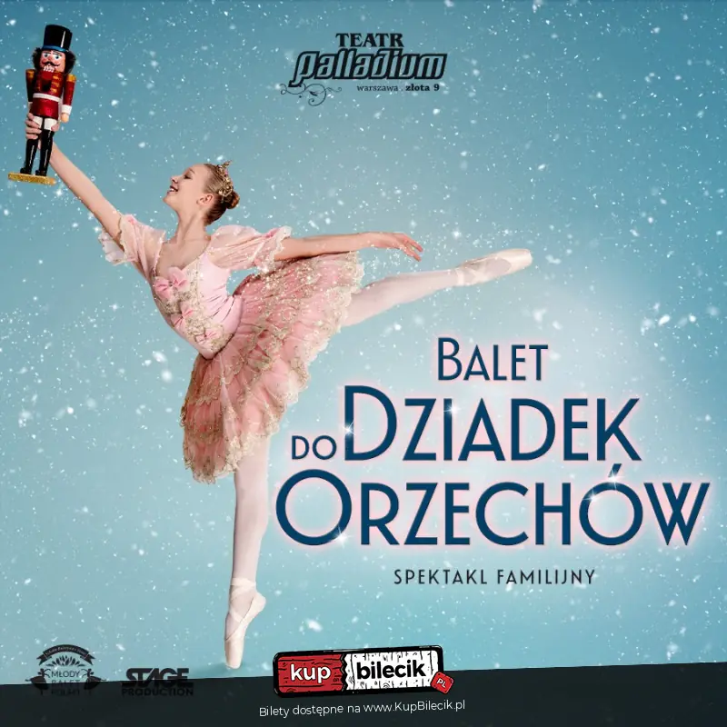 Balet Dziadek do orzechów - familijny spektakl baletowy