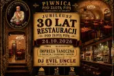 Jubileusz 30 lat restauracji Pod Złotą Pipą