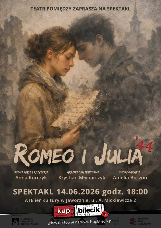 "Romeo i Julia '44" - spektakl - Teatr Pomiędzy