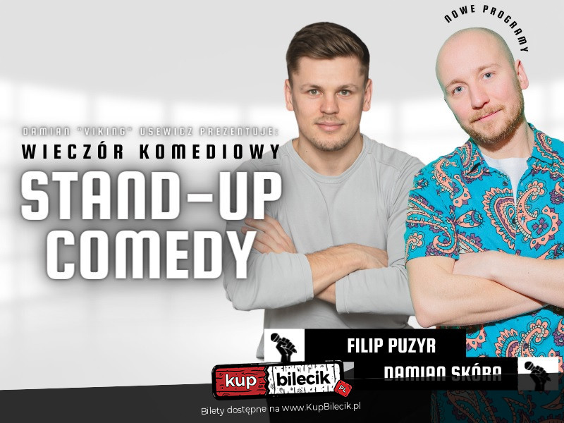 Plakat Stand-up: Damian Skóra i Filip Puzyr 99192