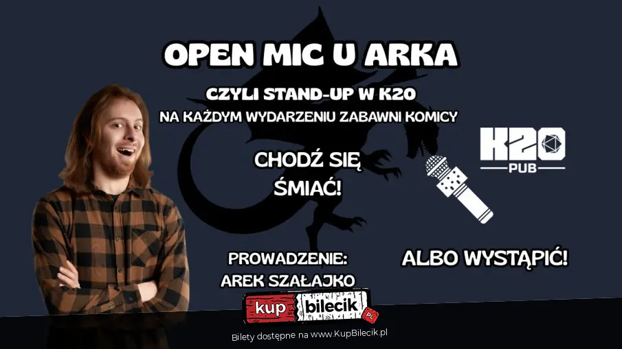 Stand-up: Open Mic u Arka