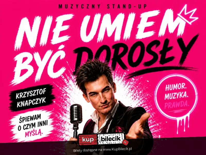 Wieczór z prawdą, śmiechem i muzyką - Krzysztof Knapczyk