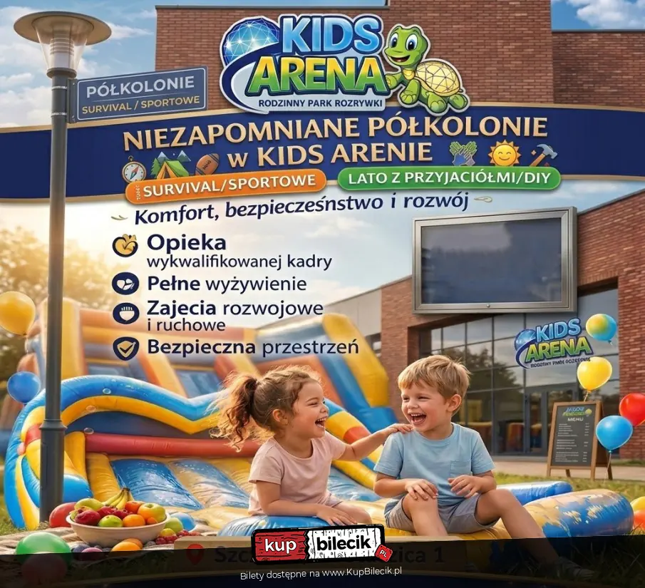 Półkolonie Letnie w Kids Arenie