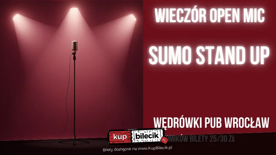 MEGA SUMO - Stand-Up Mic Open
