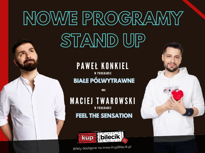 Plakat Stand-up: Maciej Twarowski i Paweł Konkiel 99196