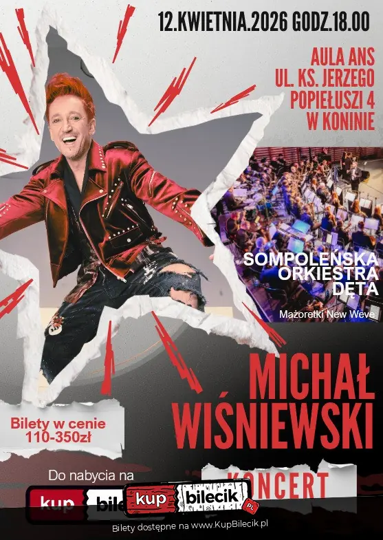 Sompoleńska Orkiestra Dęta wraz z gwiazdą wieczoru - Michałem Wiśniewskim