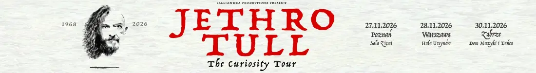 Jethro Tull – „The Curiosity Tour” 2026 już tej jesieni w Polsce!