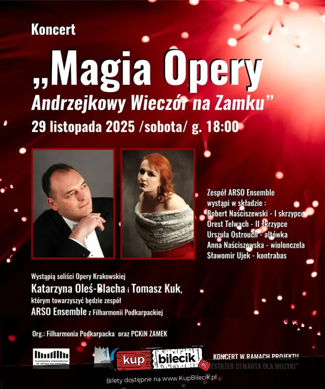 Magia Opery - Andrzejkowy Wieczr na Zamku