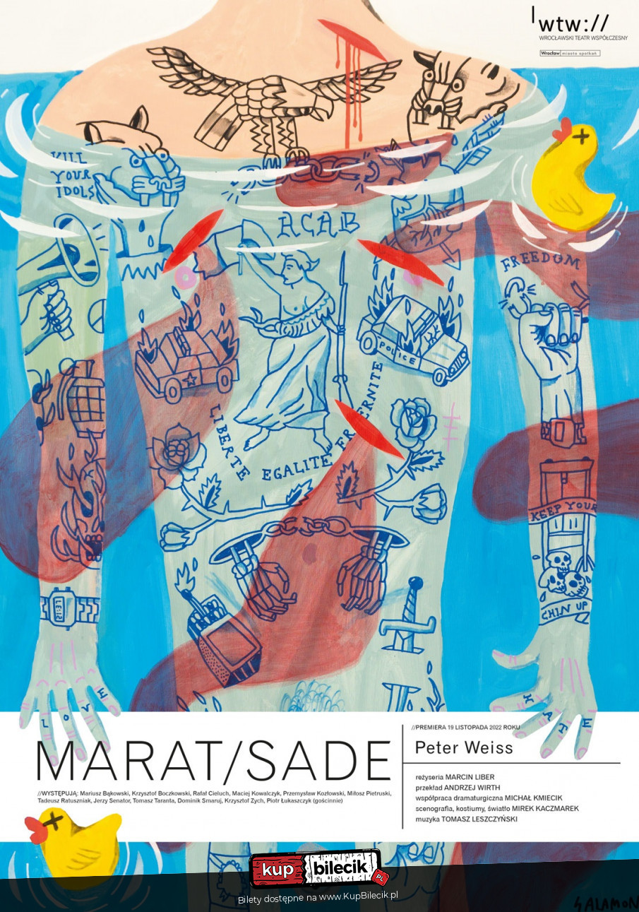Plakat Marat/Sade 114814