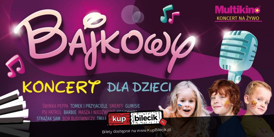 Plakat Bajkowy koncert 45314