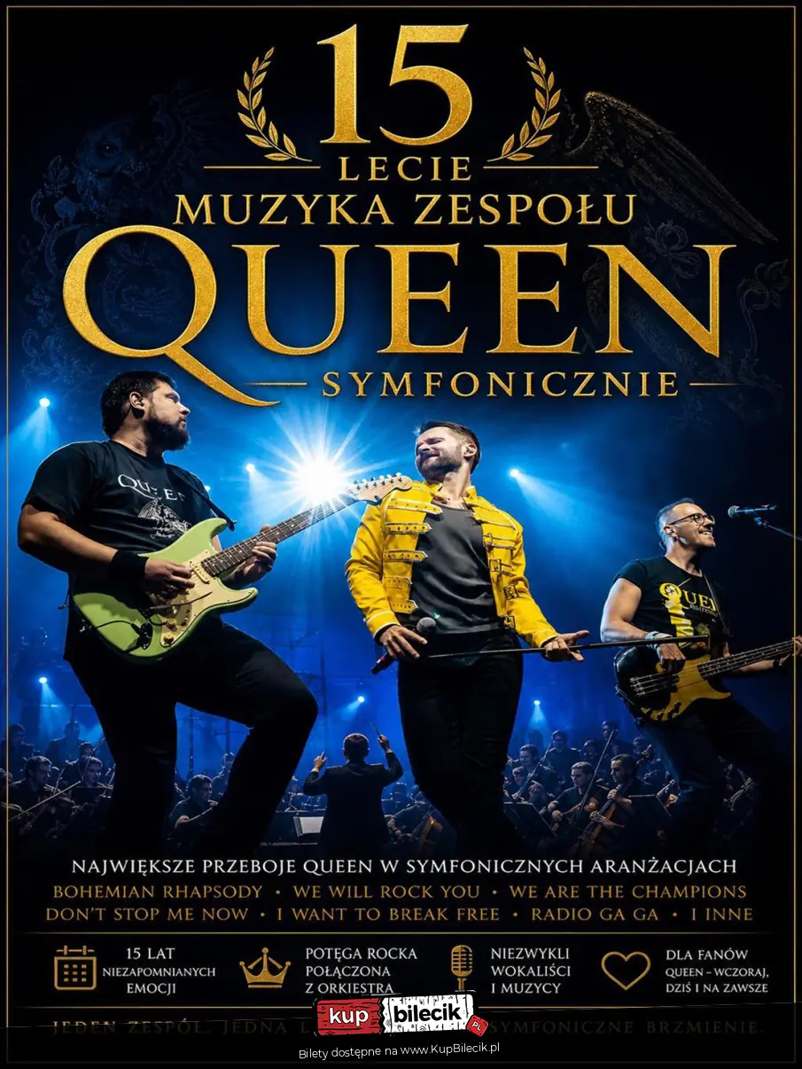 Queen Symfonicznie - trasa XV-lecia